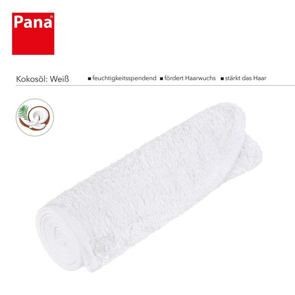 PANA® Haarturban aus Mikrofaser mit Pflegeölen • versch. Varianten