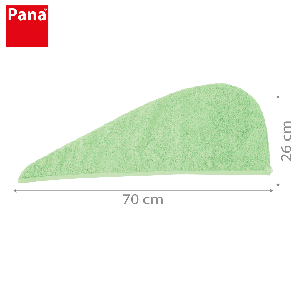 PANA® Haarturban aus Mikrofaser mit Pflegeölen • versch. Varianten