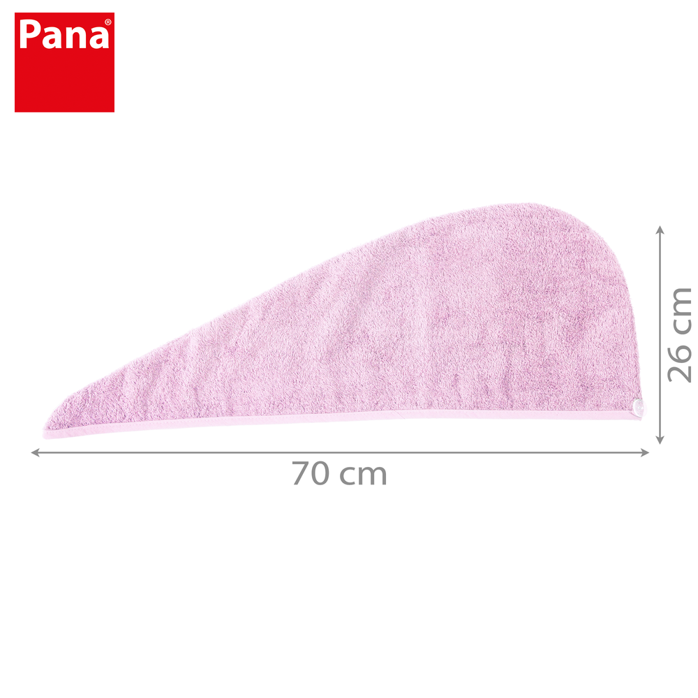 PANA® Haarturban aus Mikrofaser mit Pflegeölen • versch. Varianten