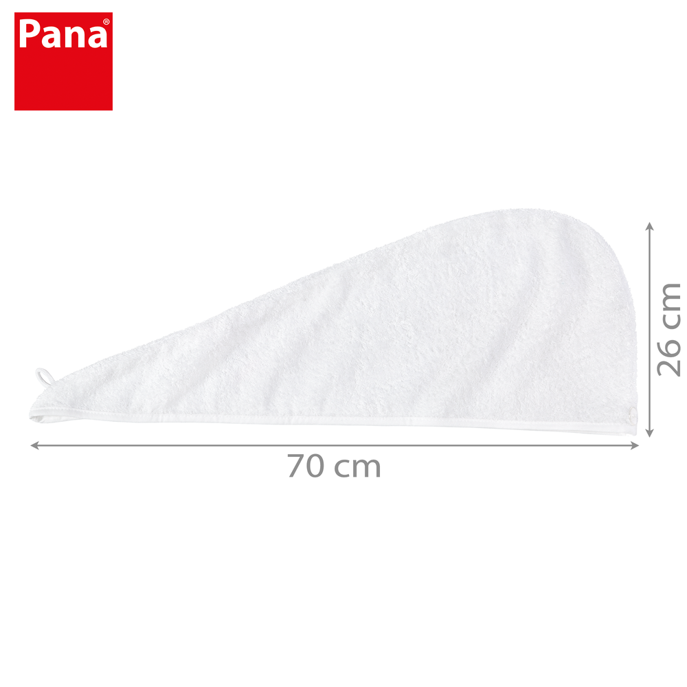 PANA® Haarturban aus Mikrofaser mit Pflegeölen • versch. Varianten