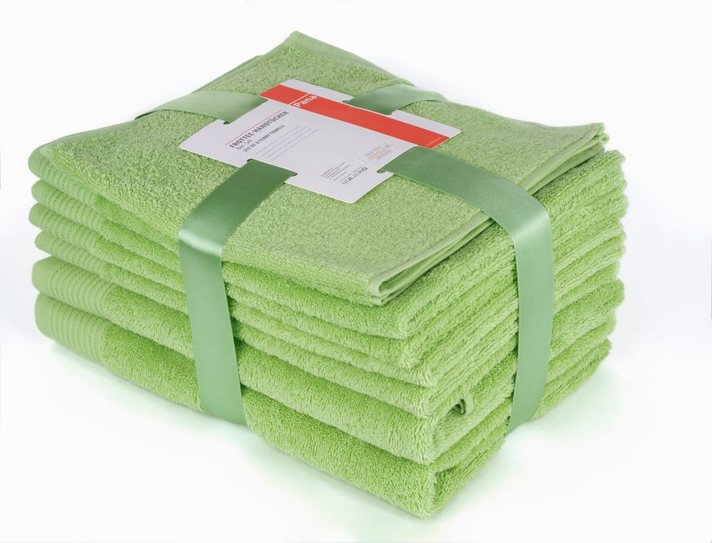 PANA® 8-tlg. Frottier Handtuch-Set • Gäste-, Hand- und Duschtuch • versch. Farben
