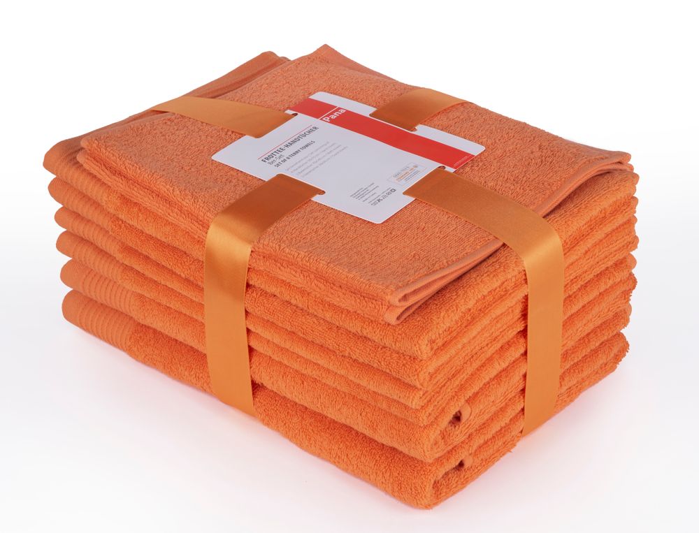 PANA® 8-tlg. Frottier Handtuch-Set • Gäste-, Hand- und Duschtuch • versch. Farben