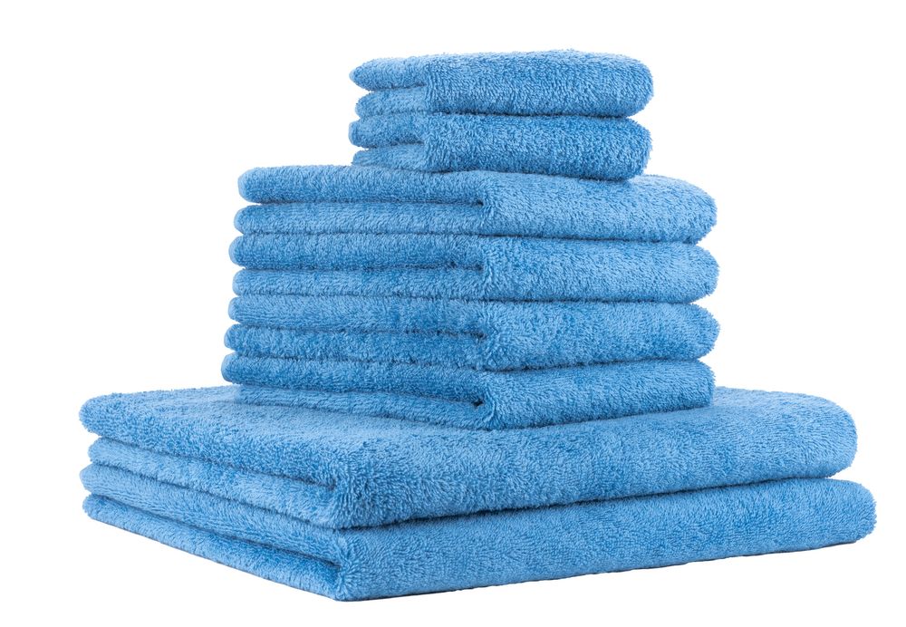 PANA® 8-tlg. Frottier Handtuch-Set • Gäste-, Hand- und Duschtuch • versch. Farben