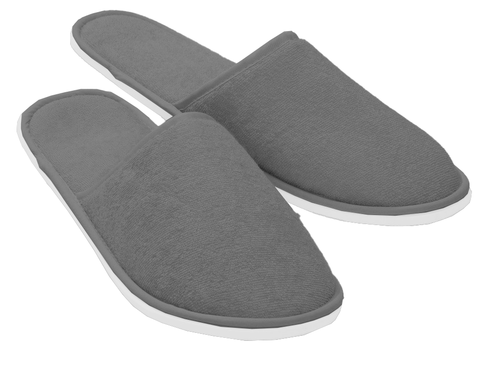 PANA® Frottier Gästepantoffeln Unisex Baumwolle • versch. Farben & Größen