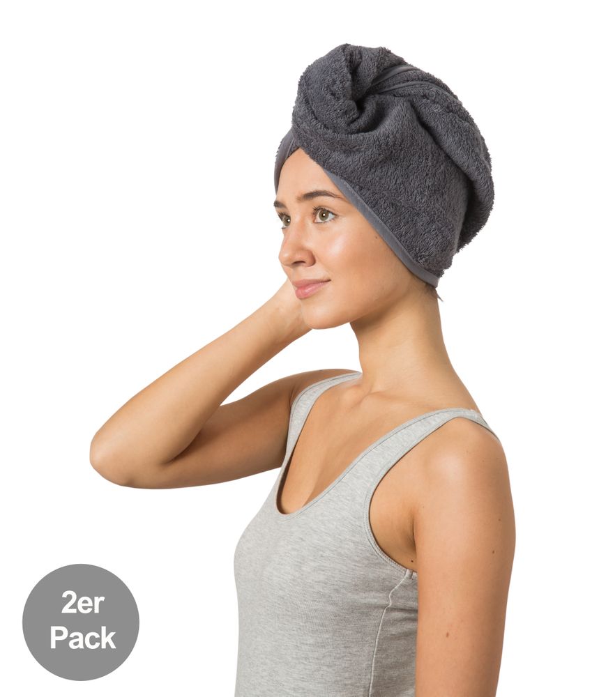 PANA® Haarturban aus Baumwolle • versch. Farben