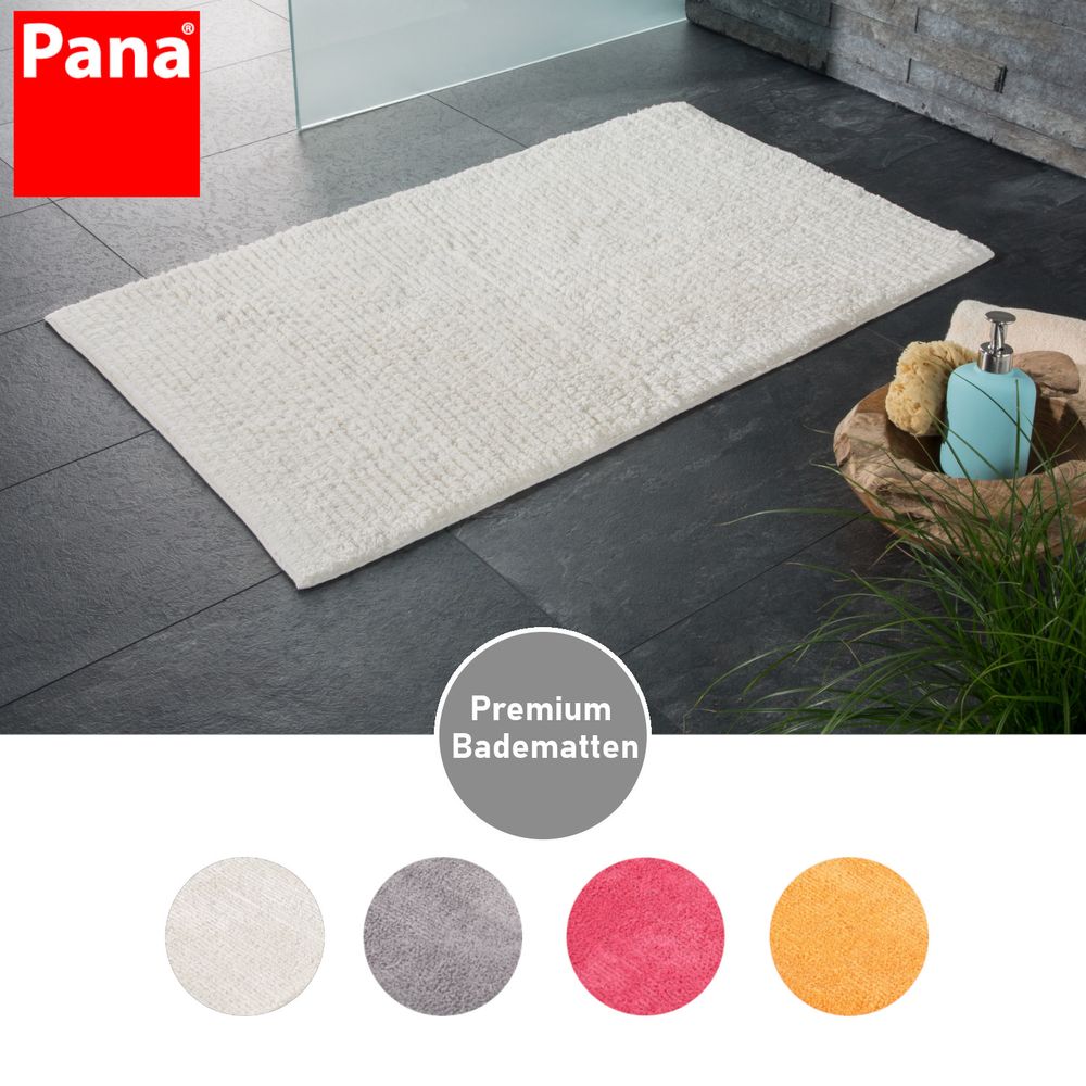 PANA® Badematten aus Baumwolle • 60 x 100 cm • versch. Farben