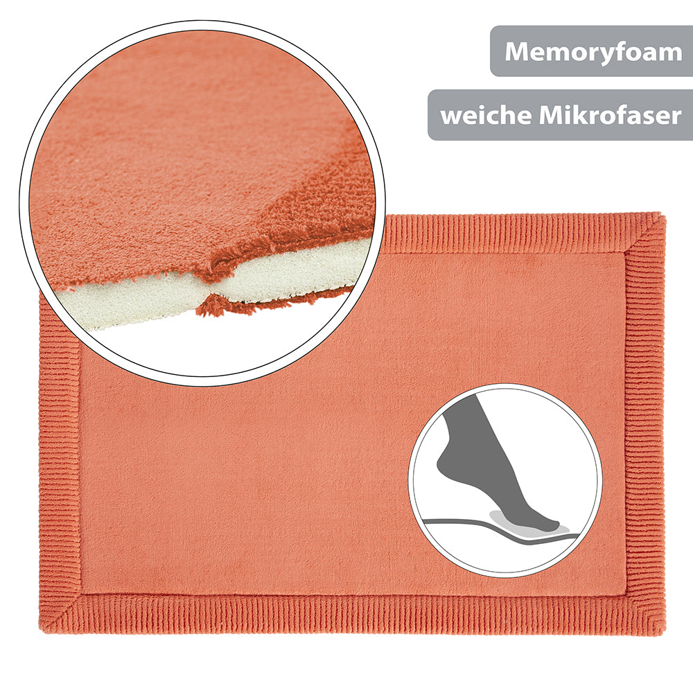 PANA® Memory Foam Badematte • 60 x 90 cm • versch. Farben