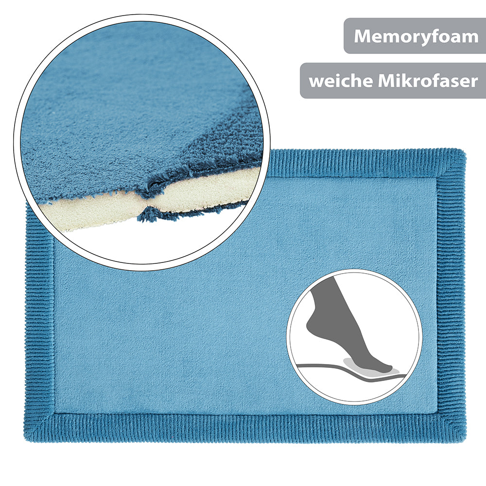 PANA® Memory Foam Badematte • 60 x 90 cm • versch. Farben