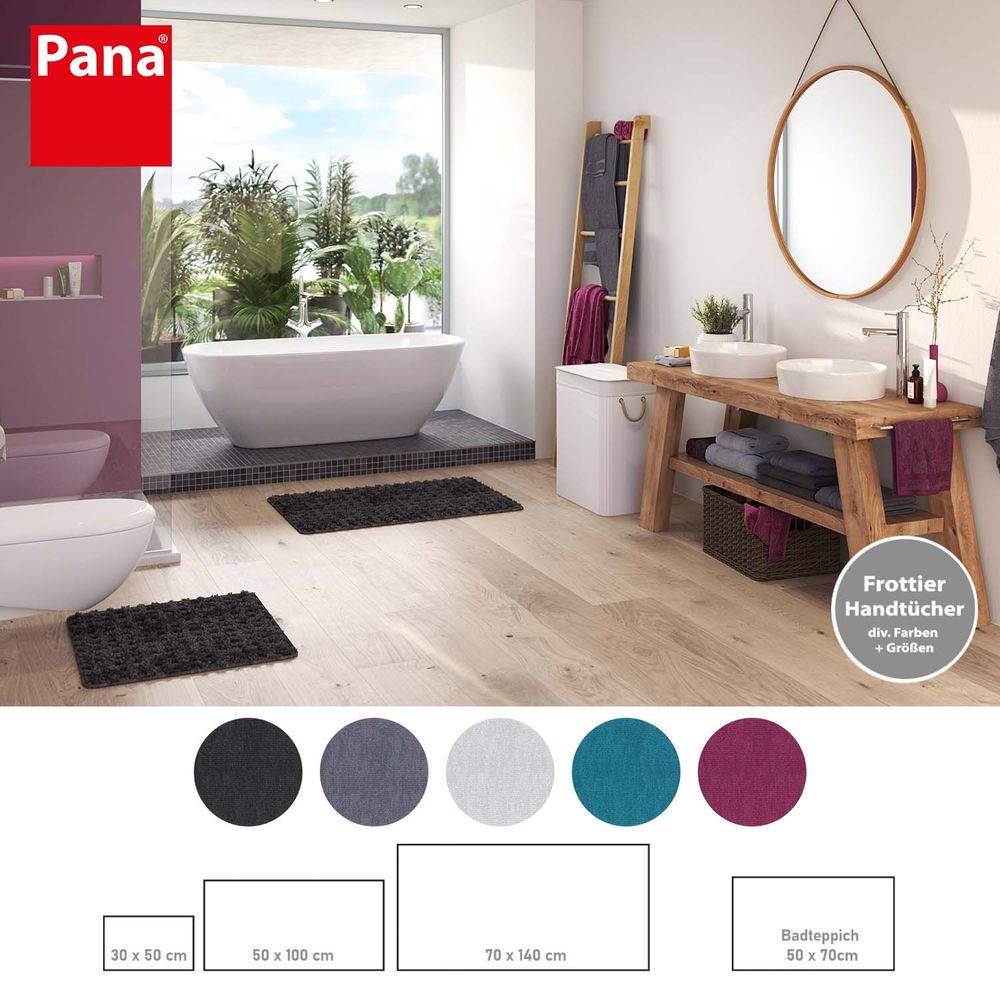 PANA® Frottier-Handtuch-Serie aus Baumwolle • versch. Varianten