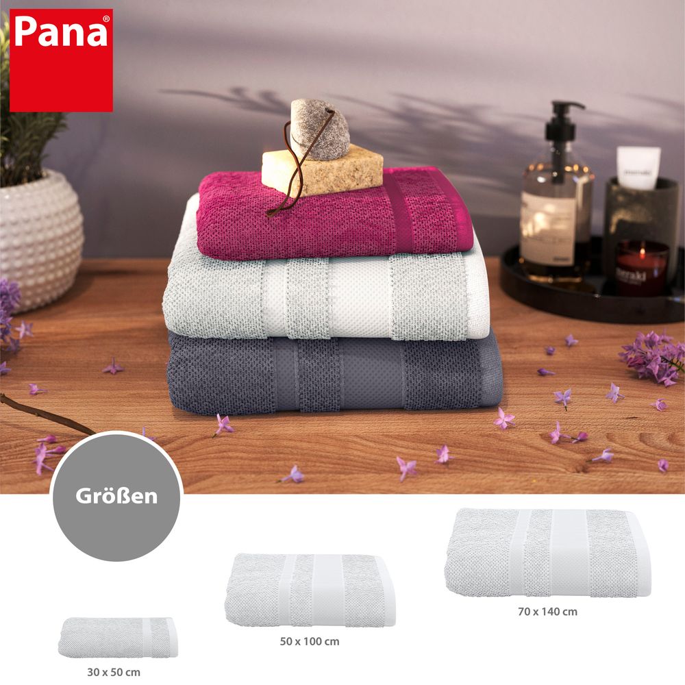 PANA® Frottier-Handtuch-Serie aus Baumwolle • versch. Varianten