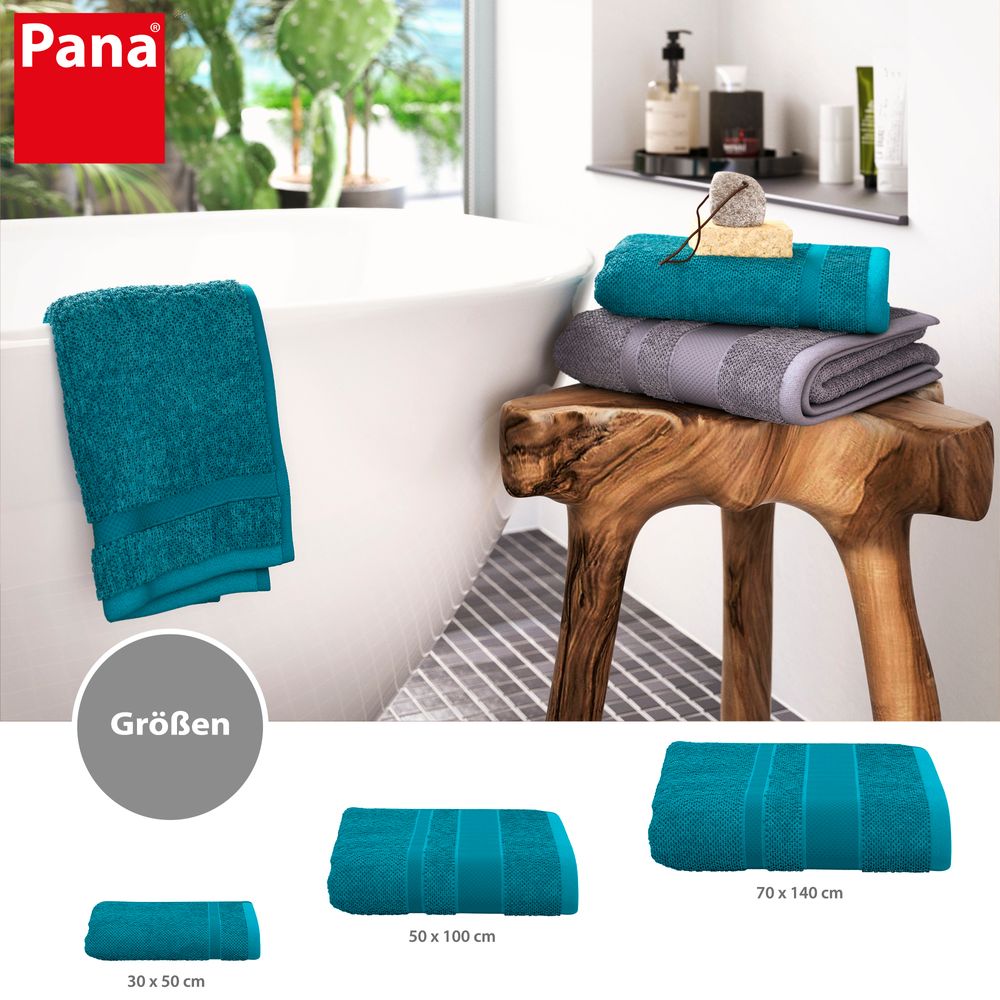 PANA® Frottier-Handtuch-Serie aus Baumwolle • versch. Varianten