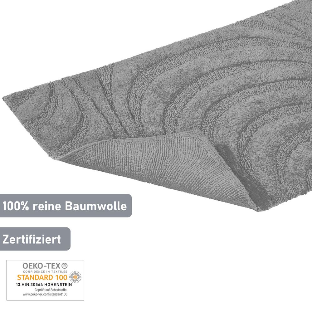 PANA® Badematten aus Baumwolle • 60 x 100 cm • versch. Farben