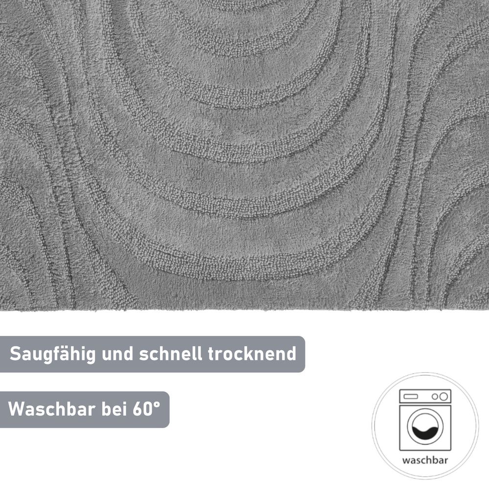 PANA® Badematten aus Baumwolle • 60 x 100 cm • versch. Farben
