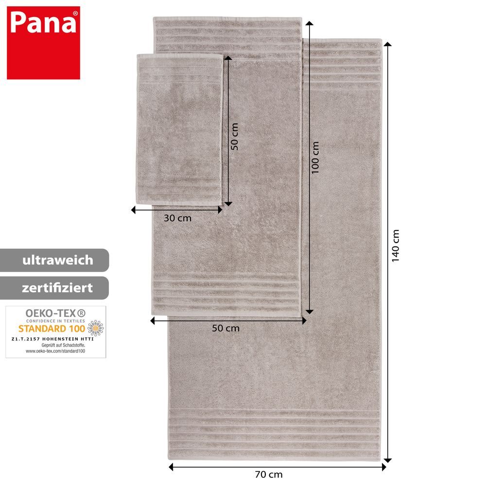 PANA® Frottier-Handtuch-Serie aus Baumwolle • versch. Varianten