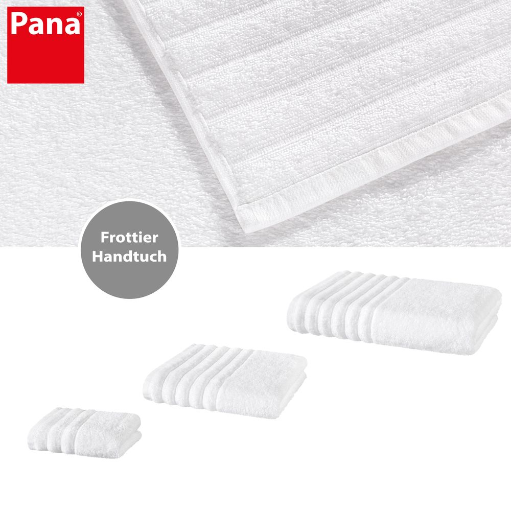 PANA® Frottier-Handtuch-Serie aus Baumwolle • versch. Varianten