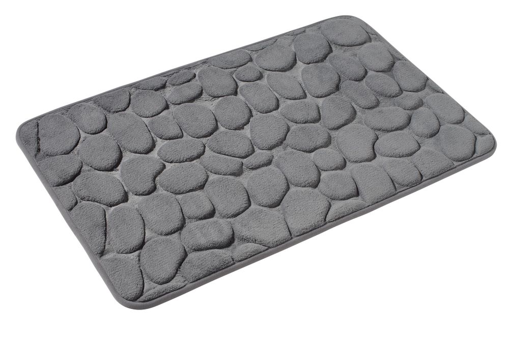 PANA® Badematte mit Memory Foam im Stein Design • versch. Farben