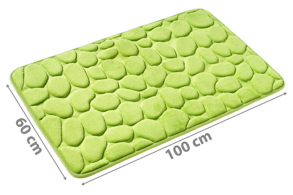 PANA® Badematte mit Memory Foam im Stein Design • versch. Farben