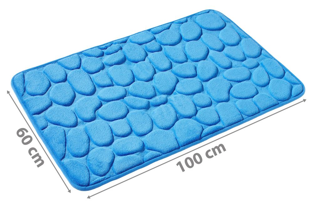 PANA® Badematte mit Memory Foam im Stein Design • versch. Farben
