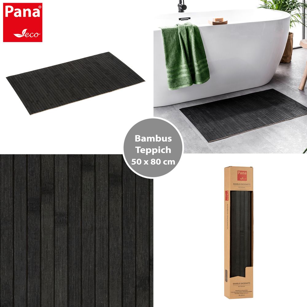 PANA® ECO Bambus Badematte • 50 x 80 cm • versch. Farben