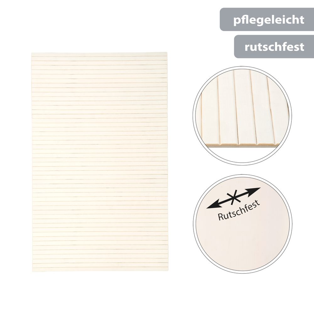 PANA® ECO Bambus Badematte • 50 x 80 cm • versch. Farben