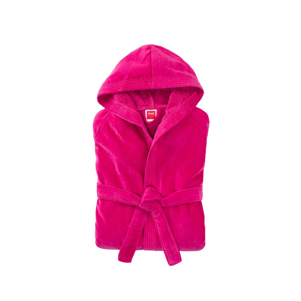 PANA® Baumwoll-Bademantel mit Kapuze • versch. Farben & Größend