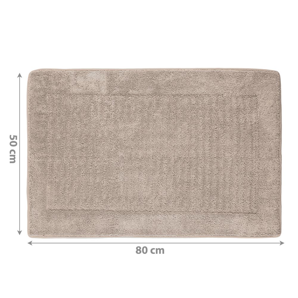 PANA® Memoryfoam Frottee Badematte • 50x80 cm • versch. Farben