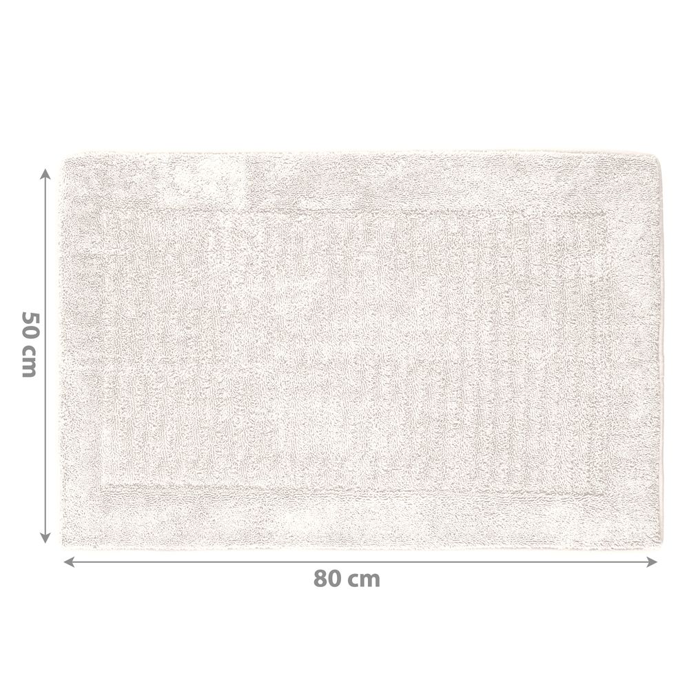PANA® Memoryfoam Frottee Badematte • 50x80 cm • versch. Farben