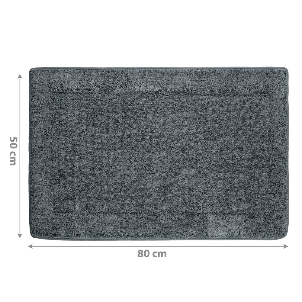 PANA® Memoryfoam Frottee Badematte • 50x80 cm • versch. Farben
