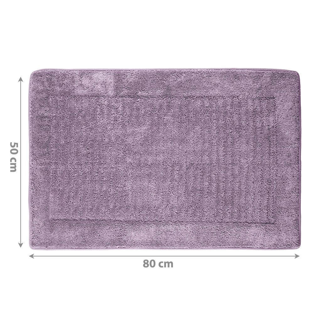 PANA® Memoryfoam Frottee Badematte • 50x80 cm • versch. Farben