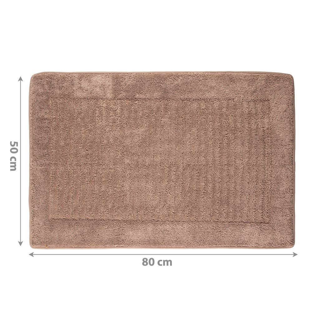 PANA® Memoryfoam Frottee Badematte • 50x80 cm • versch. Farben