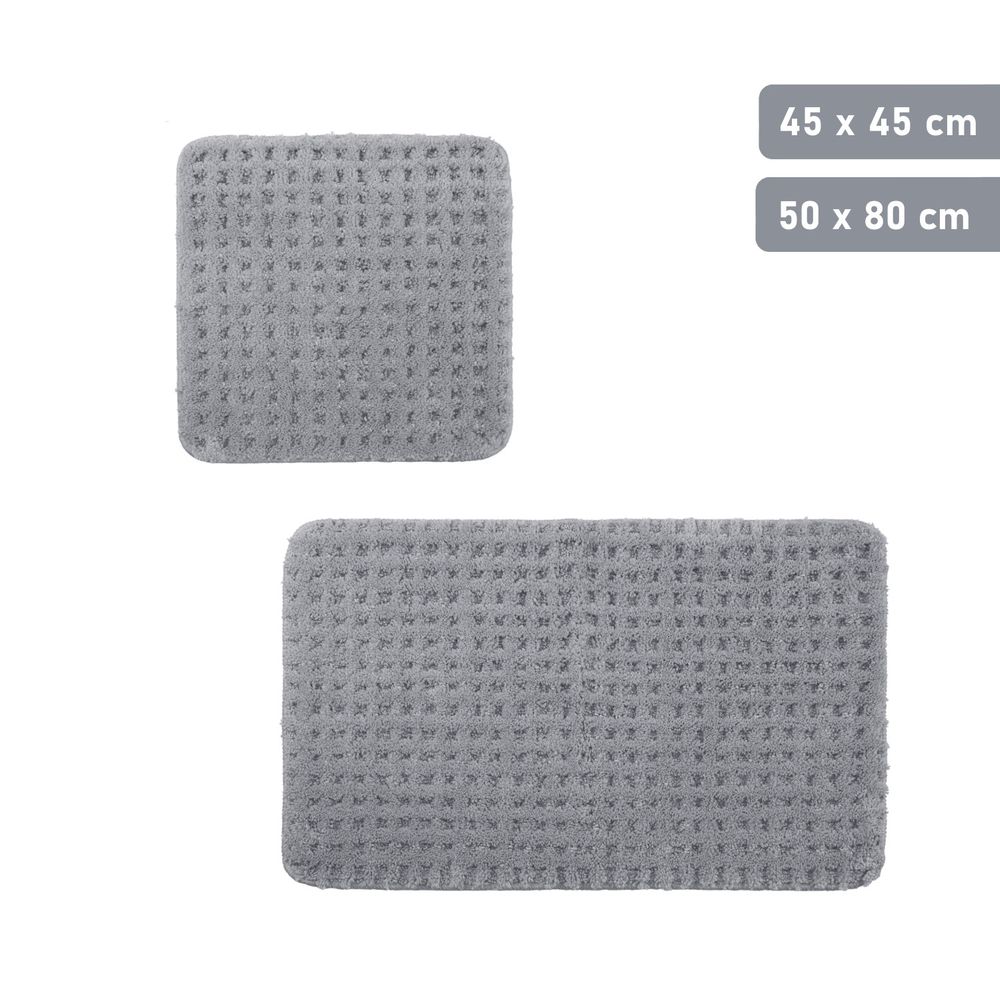 PANA® Bademattenset aus Mikrofaser • versch. Farben & Größen