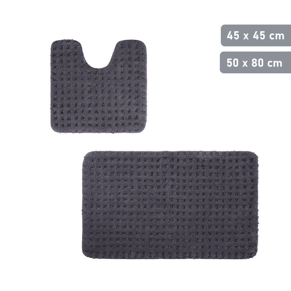 PANA® Bademattenset aus Mikrofaser • versch. Farben & Größen