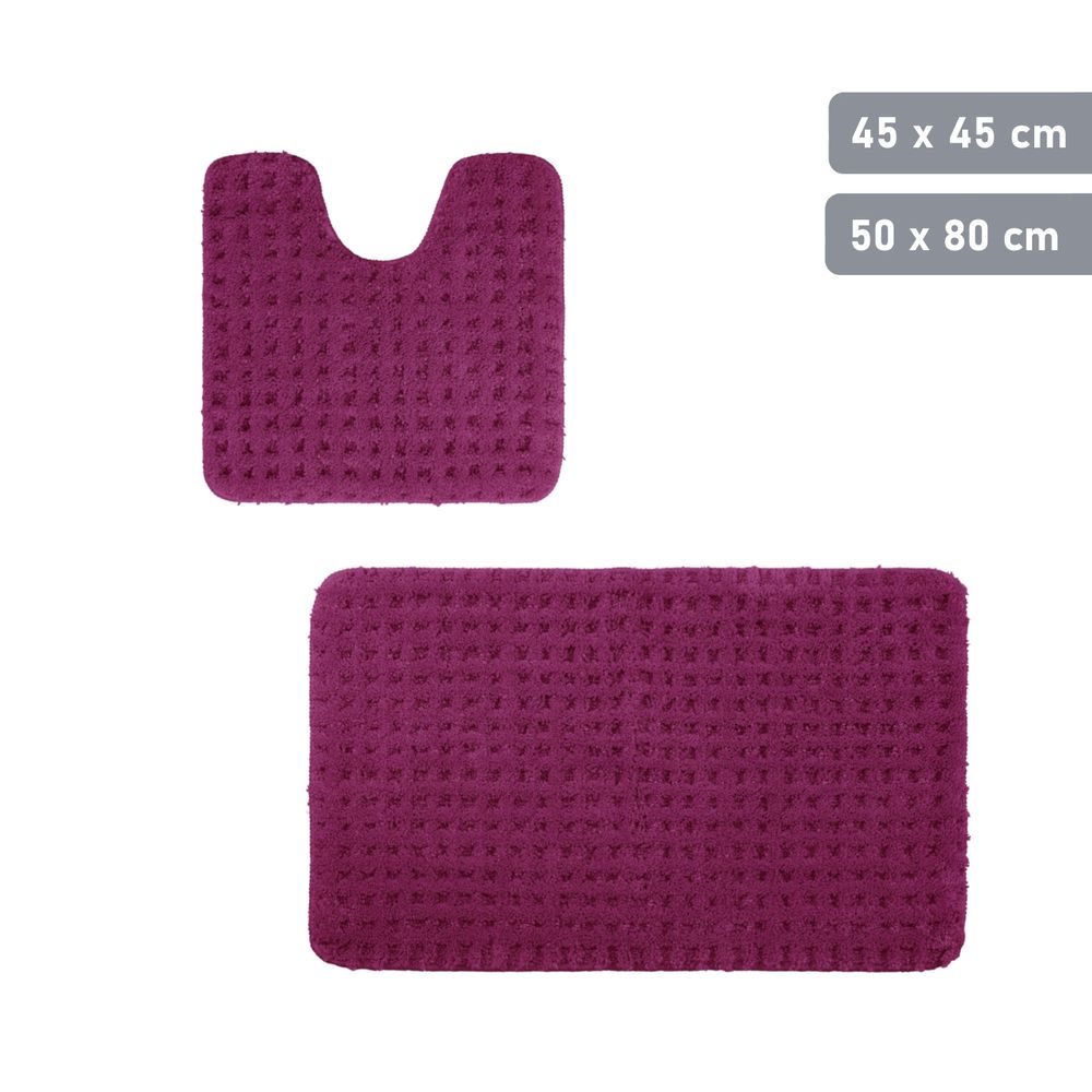 PANA® Bademattenset aus Mikrofaser • versch. Farben & Größen