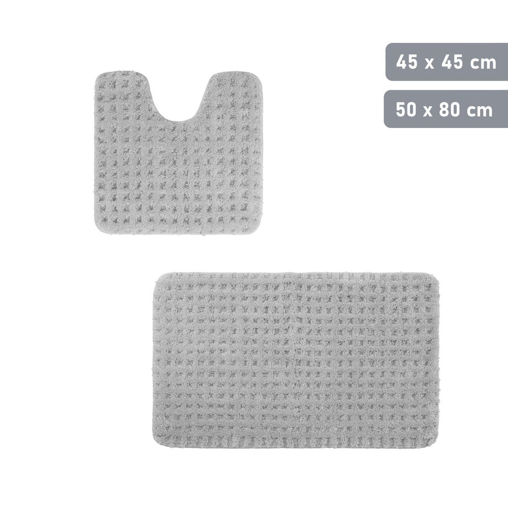 PANA® Bademattenset aus Mikrofaser • versch. Farben & Größen