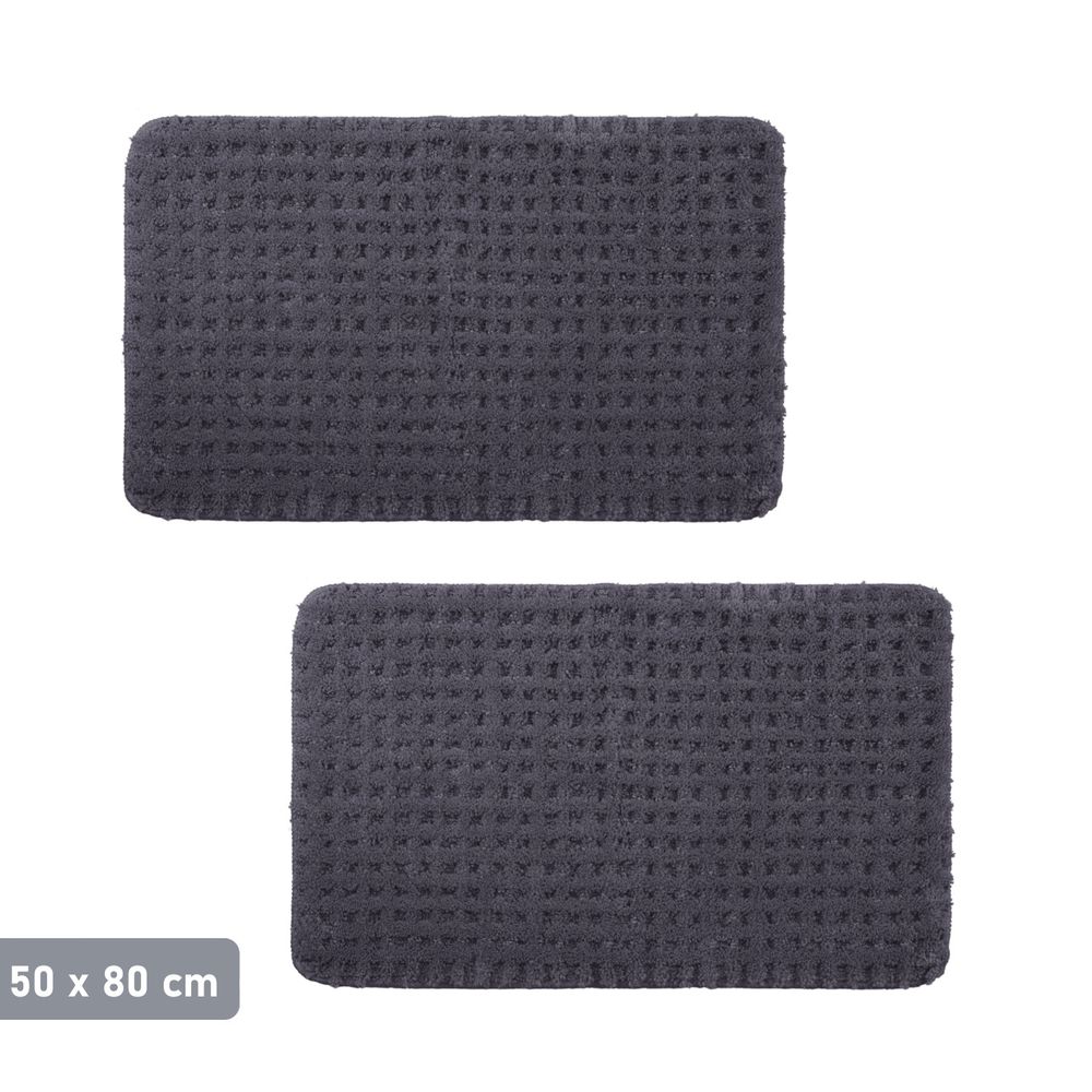 PANA® Bademattenset aus Mikrofaser • versch. Farben & Größen