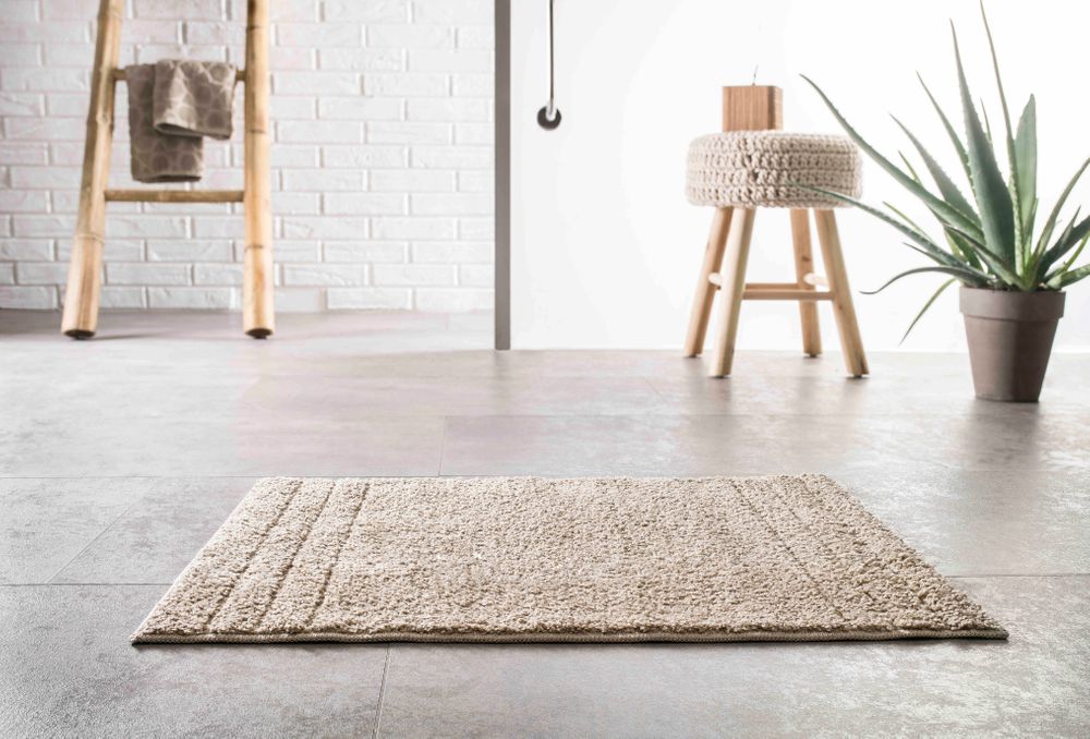 PANA® Badematte mit Streifen • 40 x 60 cm • versch. Farben