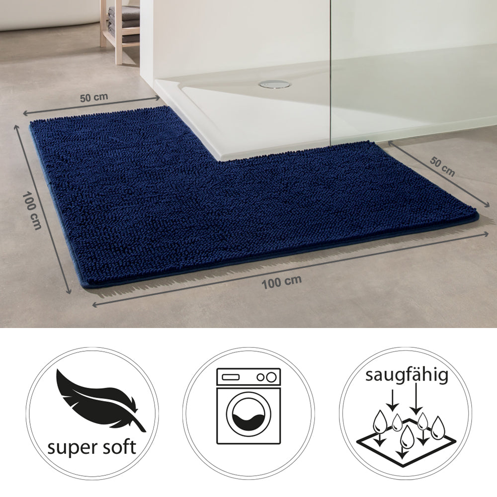 PANA® Chenille Bademattenset Mikrofaser • versch. Varianten