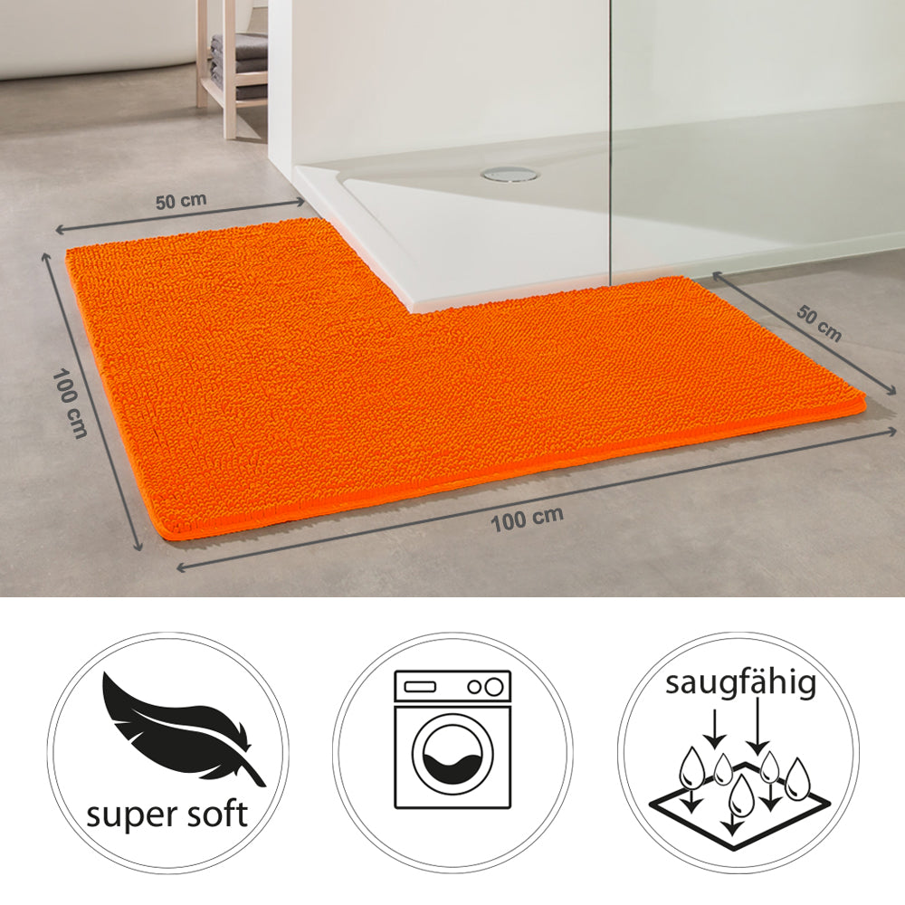 PANA® Chenille Bademattenset Mikrofaser • versch. Varianten