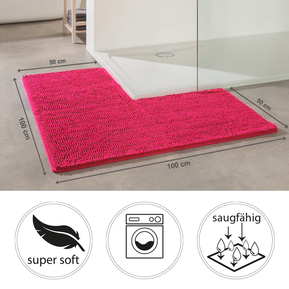 PANA® Chenille Bademattenset Mikrofaser • versch. Varianten