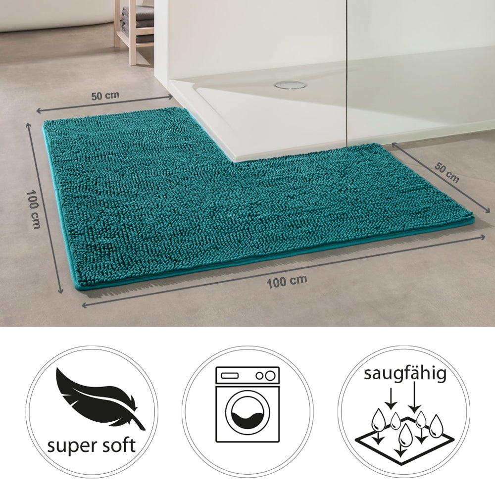 PANA® Chenille Bademattenset Mikrofaser • versch. Varianten