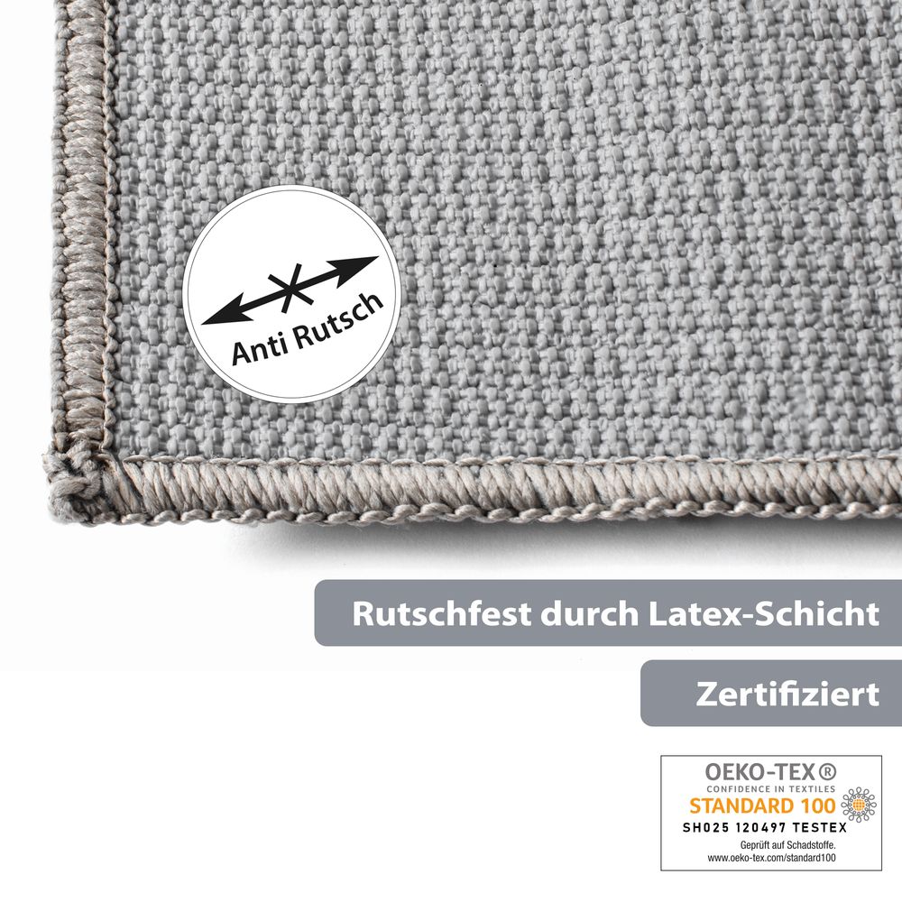 PANA® Badematte mit Streifen • 40 x 60 cm • versch. Farben