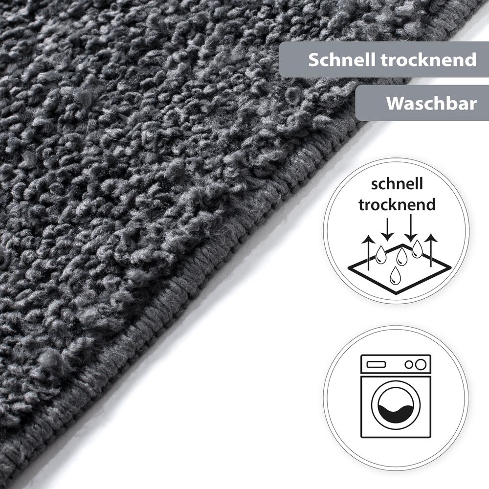 PANA® Badematte mit Streifen • 40 x 60 cm • versch. Farben