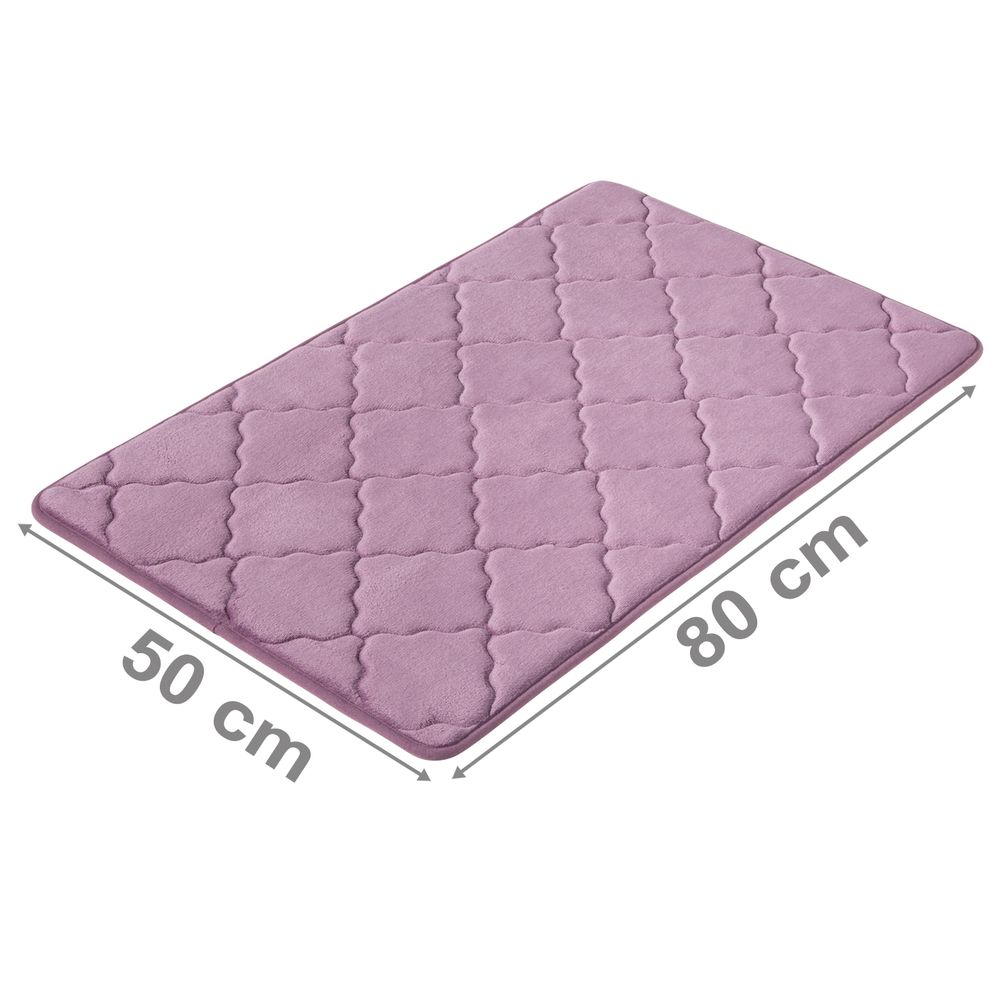 PANA® Memoryfoam Badematten • 50 x 80 cm • versch. Farben