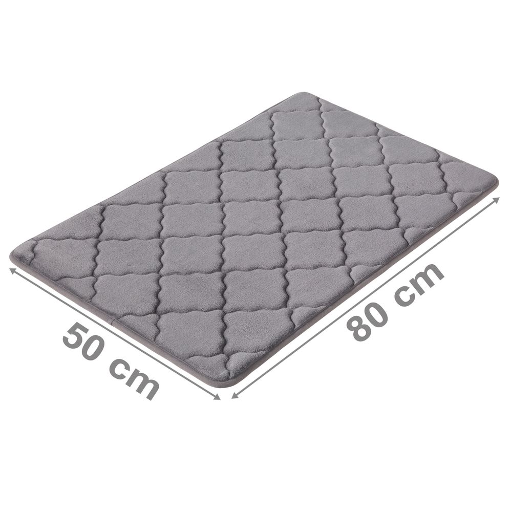 PANA® Memoryfoam Badematten • 50 x 80 cm • versch. Farben