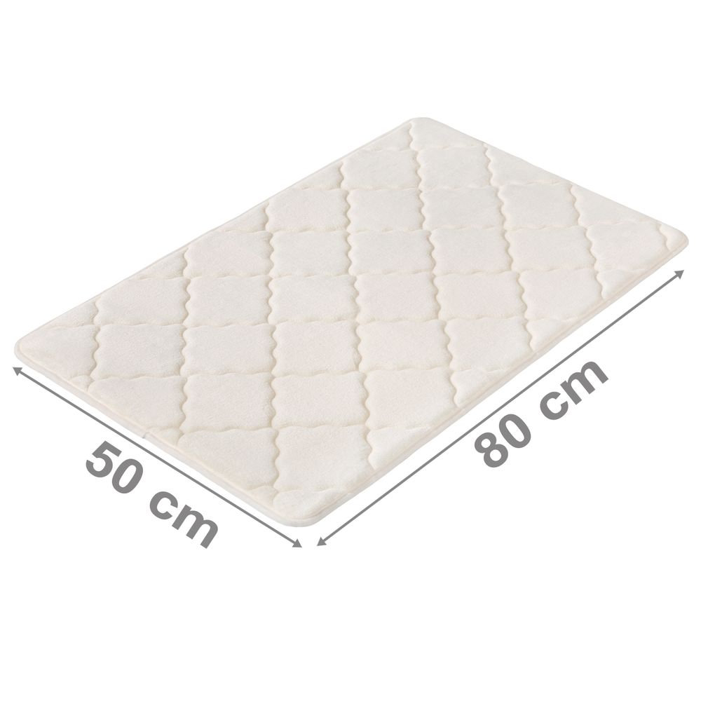 PANA® Memoryfoam Badematten • 50 x 80 cm • versch. Farben