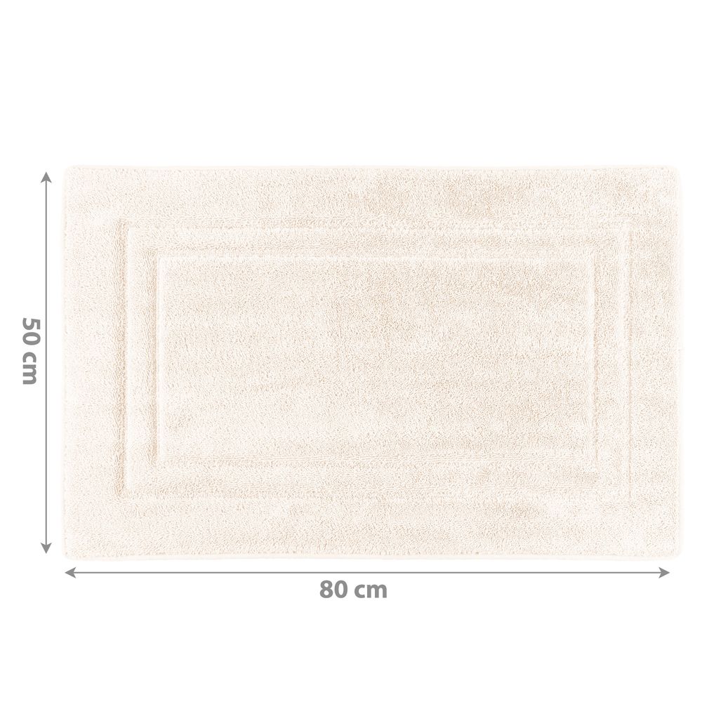 PANA® Memoryfoam Frottee Badematte • 50x80 cm • versch. Farben