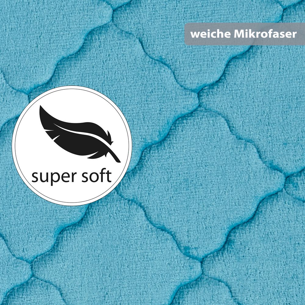 PANA® Memoryfoam Badematten • 50 x 80 cm • versch. Farben
