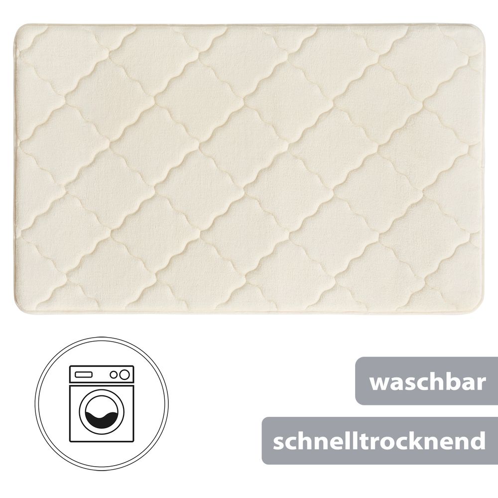 PANA® Memoryfoam Badematten • 50 x 80 cm • versch. Farben