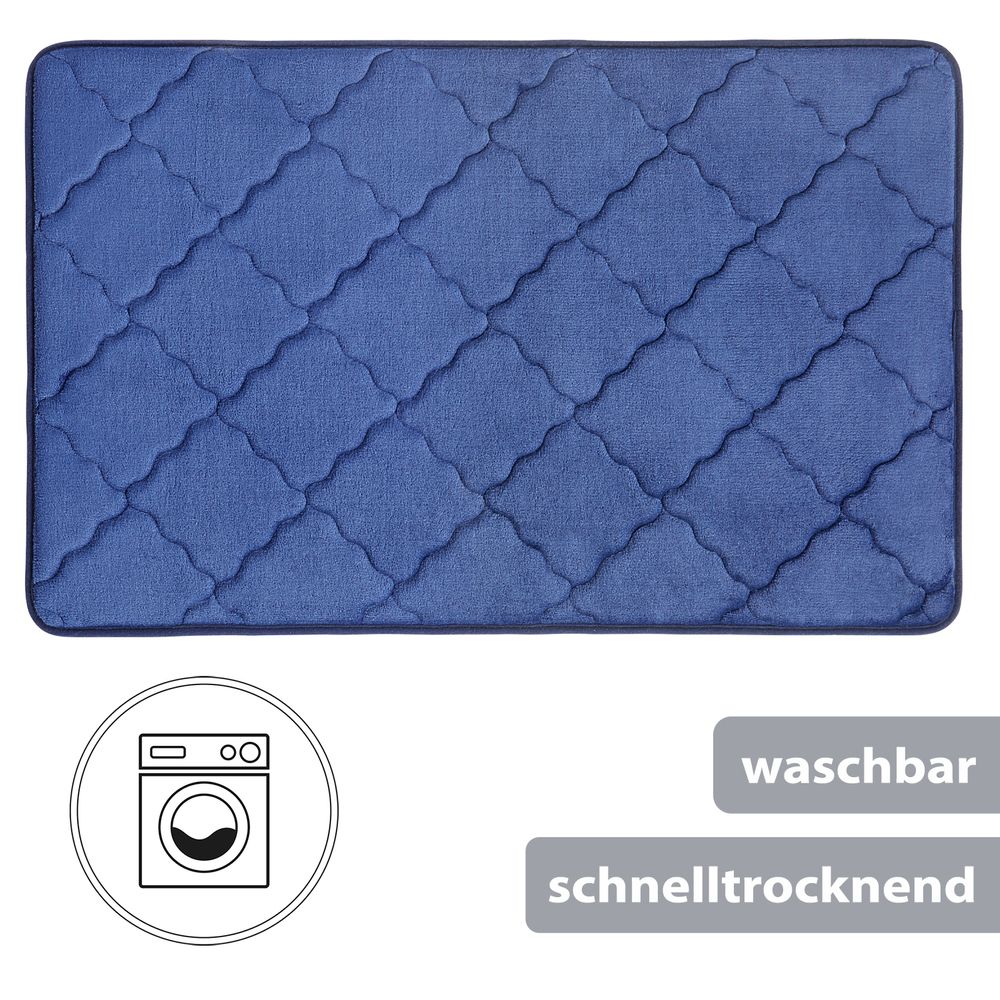 PANA® Memoryfoam Badematten • 50 x 80 cm • versch. Farben