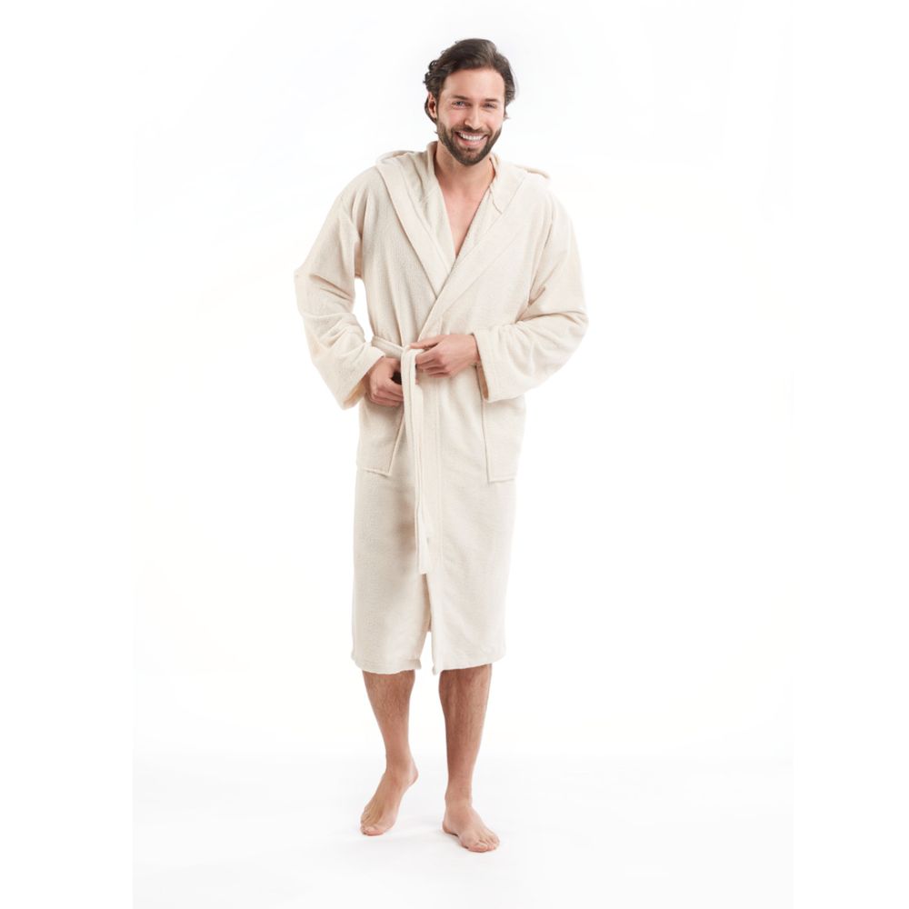 PANA® Bademantel aus Baumwolle/Polyester • versch. Farben & Größen